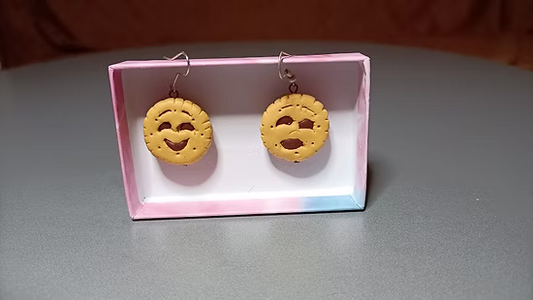 La paire de boucle d'oreille Duo de Choc