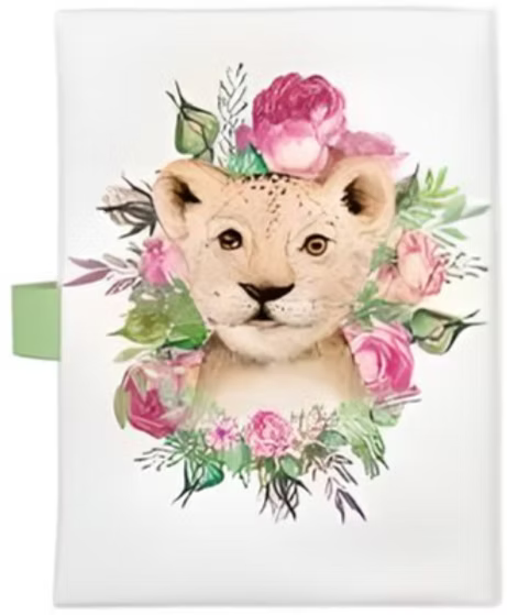 Protège Carnet De Santé Motif Animaux Aquarelle