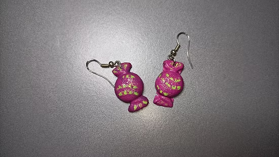 La paire de boucle d'oreille Gourmande