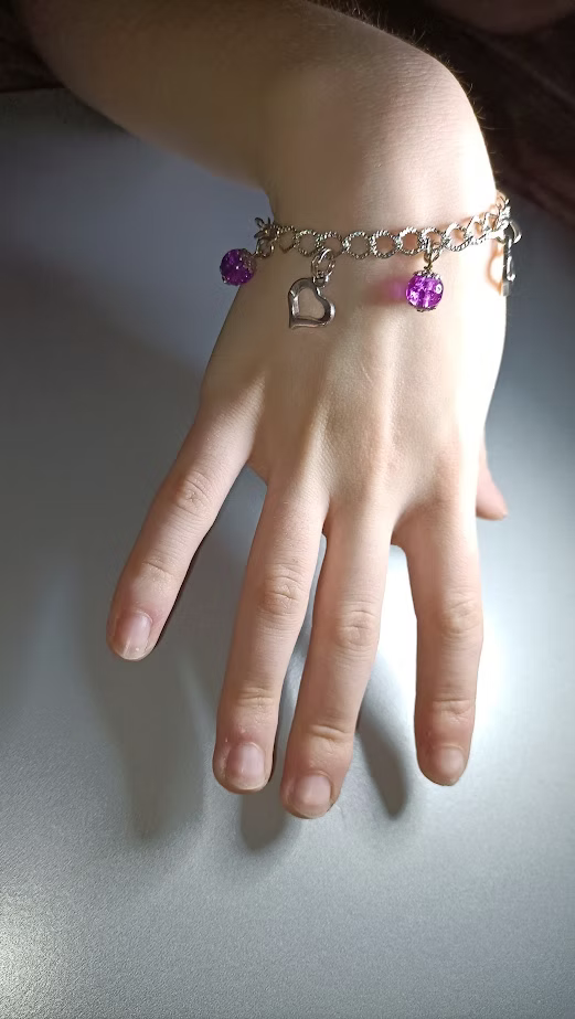 Bracelet Amour Violet