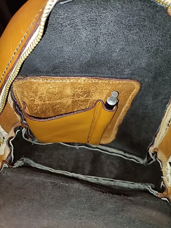 Sac à dos en cuir Français