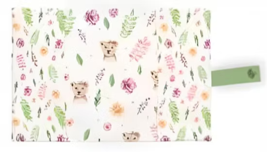 Protège Carnet De Santé Motif Animaux Aquarelle