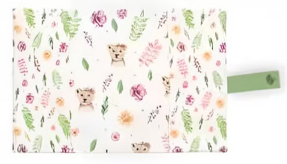 Protège Carnet De Santé Motif Animaux Aquarelle