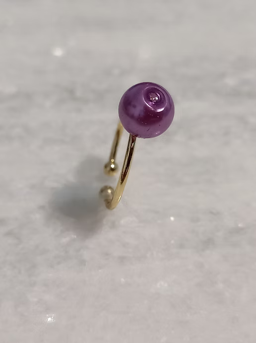 Bague perlière