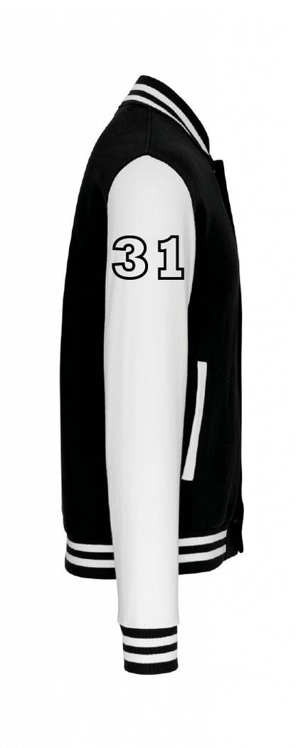 Blouson molleton teddy unisexe