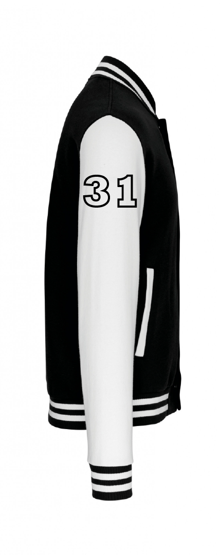 Blouson molleton teddy unisexe