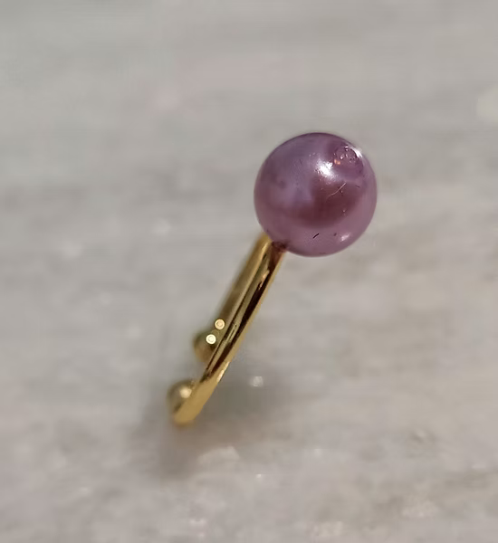Bague perlière
