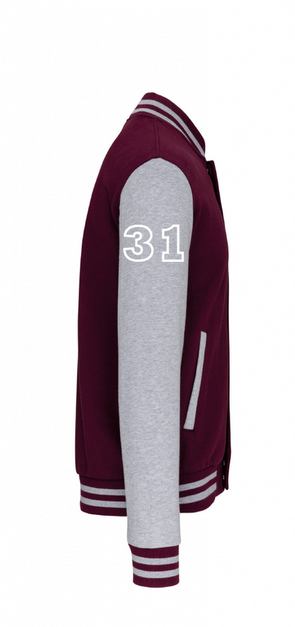 Blouson molleton teddy unisexe