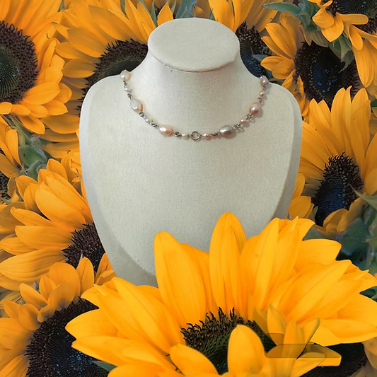 Collier perle d'eau douce