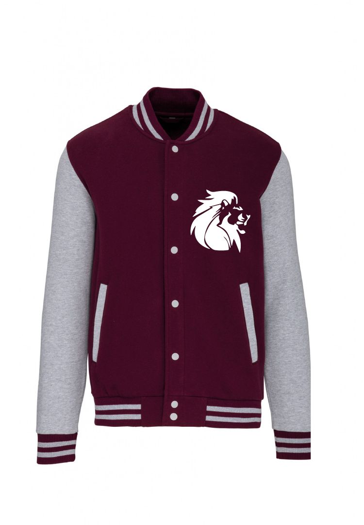 Blouson molleton teddy unisexe