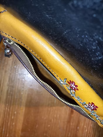 Sac à dos en cuir Français